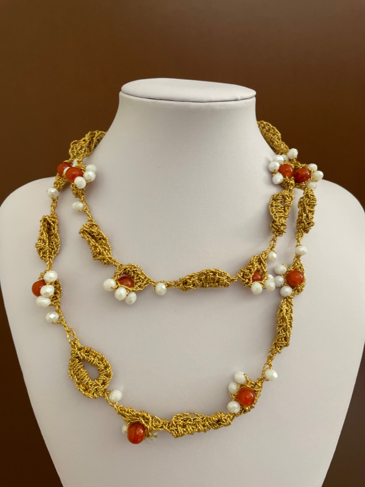 Collana uncinetto 
